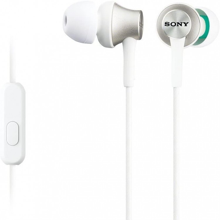 Навушники з мікрофоном Sony MDR-EX450AP White 