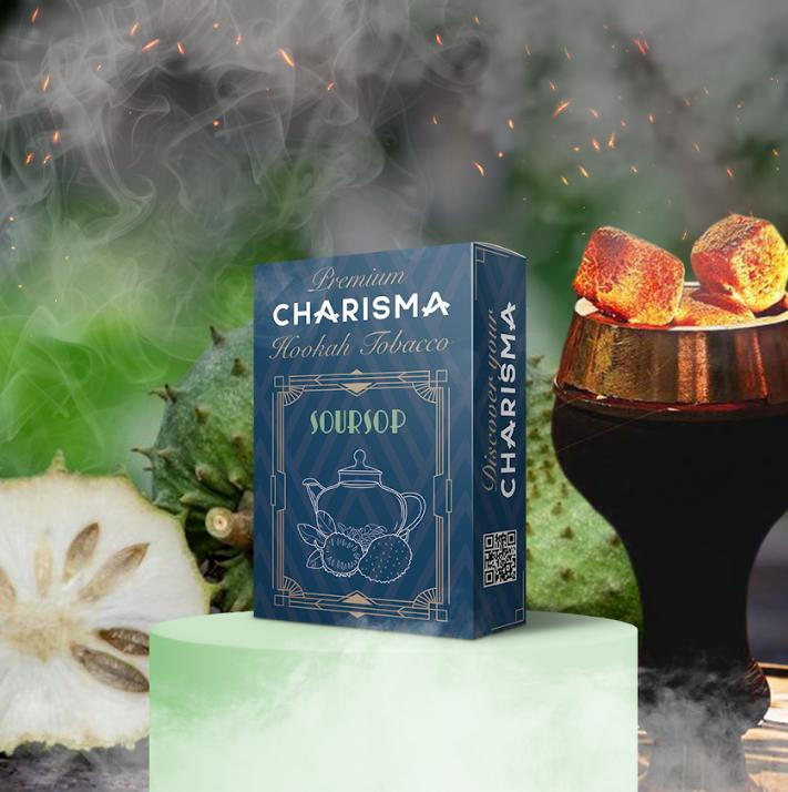 Табак CHARISMA Soursop (Саусеп) 50 грамм в интернет магазине кальянов фото 1