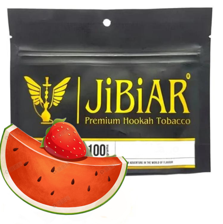 Табак Jibiar Captain Pirates (Арбуз, Клубника) 100 грамм реплика 