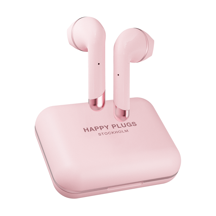Беспроводные Наушники Happy Plugs Air 1 PLUS розовое золото  