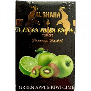 Табак Al Shaha Яблоко Киви Лайм (Green Apple Kiwi Lime) 1000 грамм 