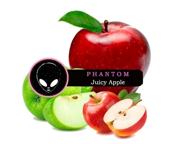 Табак Phantom Soft Juicy Apple (Яблоко) 50 грамм  в интернет магазине кальянов фото 1