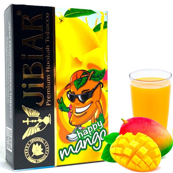 Табак Jibiar Happy Mango (Хеппи Манго) 50 гр      в интернет магазине кальянов фото 1