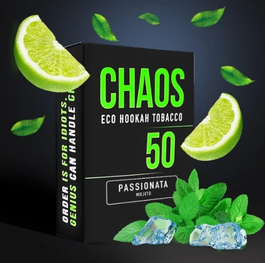 Табак Chaos Passionata (Мохито) 50 грамм  