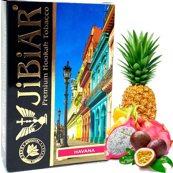 Табак Jibiar JIBIAR Havana (Гавана) 50 гр   в интернет магазине кальянов фото 1