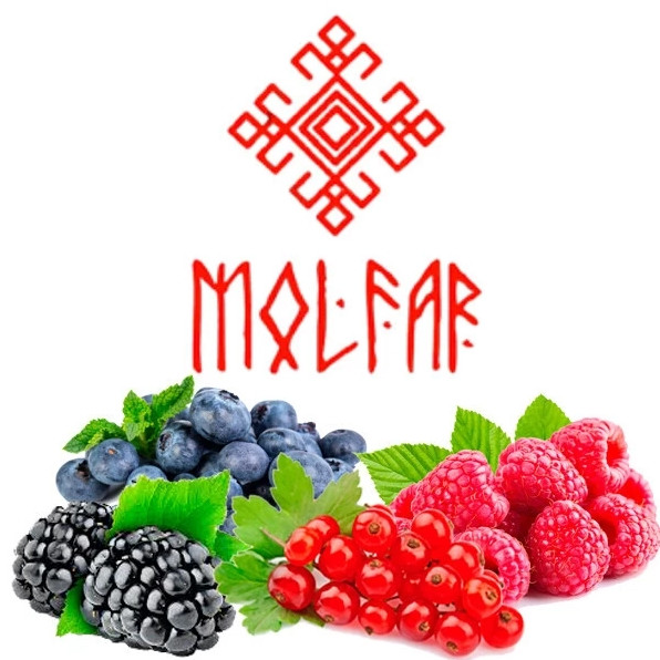 Табак Molfar Virginia Дикі Ягоди 100 грамм  в интернет магазине кальянов фото 1