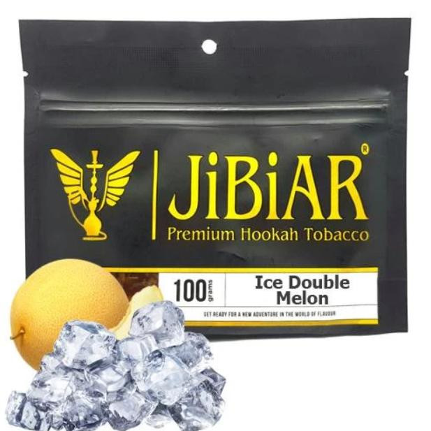 Табак Jibiar Ice Double Melon (Двойная Дыня Лед) 100 грамм реплика в интернет магазине кальянов фото 1
