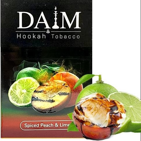 Табак Daim - Spiced Peach Lime (Жаренный Персик Лайм) 50 гр  