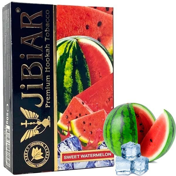 Табак Jibiar Sweet Watermelon (Сладкий Арбуз) 50 гр    в интернет магазине кальянов фото 1
