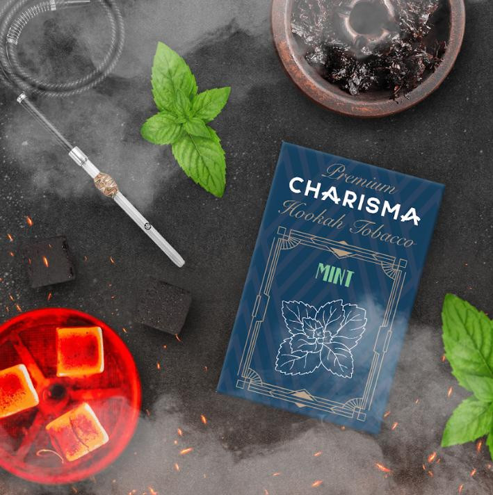 Табак CHARISMA Mint (Мята) 50 грамм в интернет магазине кальянов фото 1