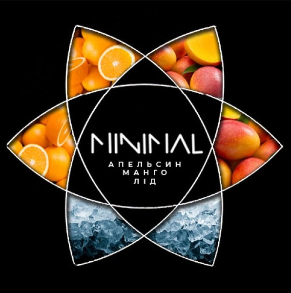 Табак Minimal Ice Orange Mango (Апельсин Манго Лед) 50 грамм   