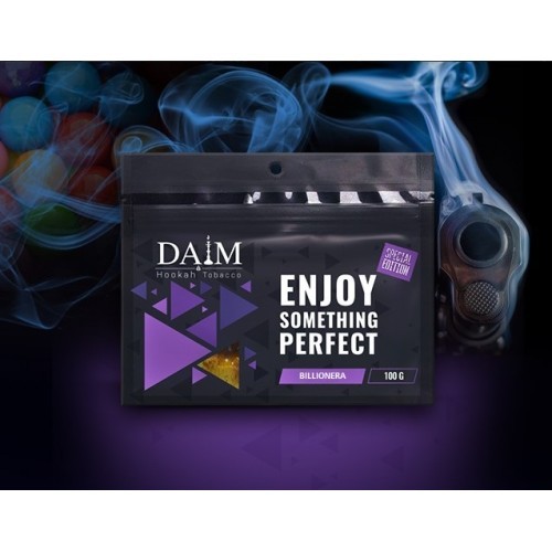 Табак Daim Special Edition- Billionera (Клубника, Арбуз, Персик, Лимон И Мята) 100 Грамм 