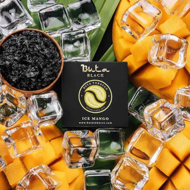 Табак Buta Black - Ice Mango (Ледяной Манго) 20 грамм  