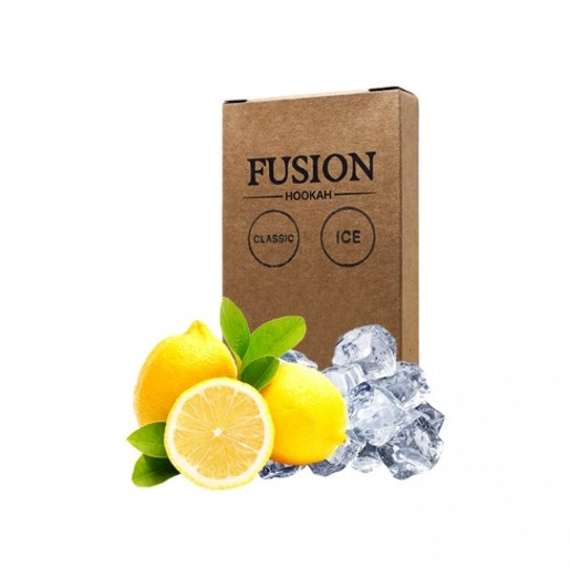 Табак Fusion Classic - Ледяной Лимон (Ice Lemon) 100 Грамм  в интернет магазине кальянов фото 1