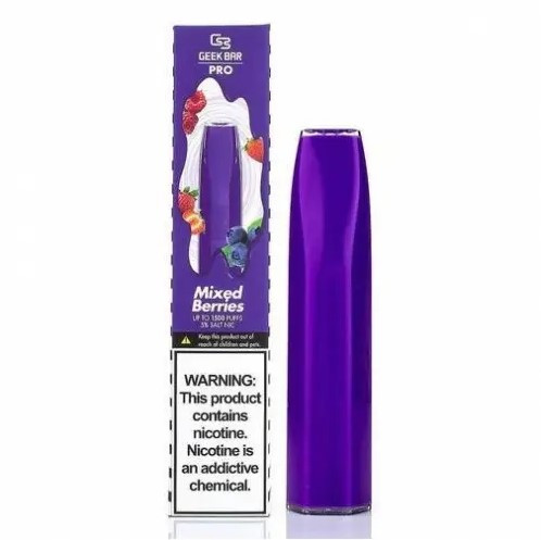 Электронная сигарета Geek Bar PRO 1500 Mixed Berries (Ягодный микс)  в интернет магазине кальянов фото 1