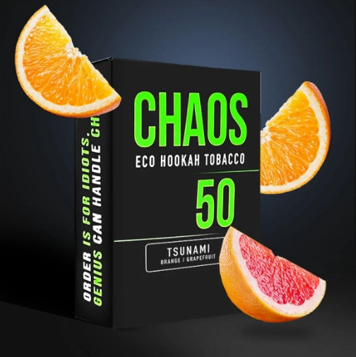Табак Chaos Tsunami (Апельсин, Грейпфрут) 50 грамм  