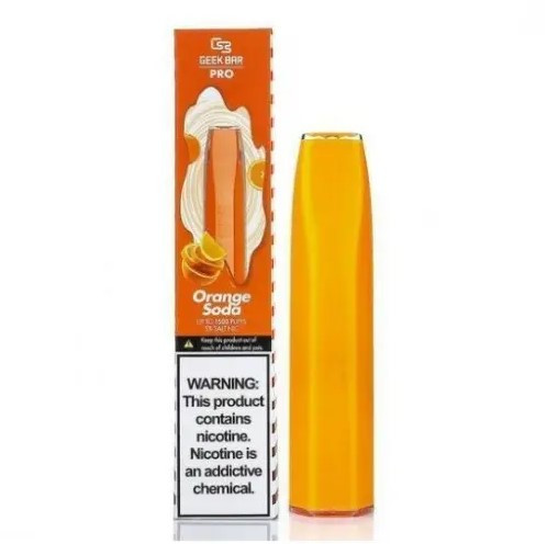 Электронная сигарета Geek Bar PRO 1500 Orange soda (Апельсиновая содовая)   