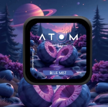 Табак Atom Blue Mist (Черничный микс) 200 грамм 
