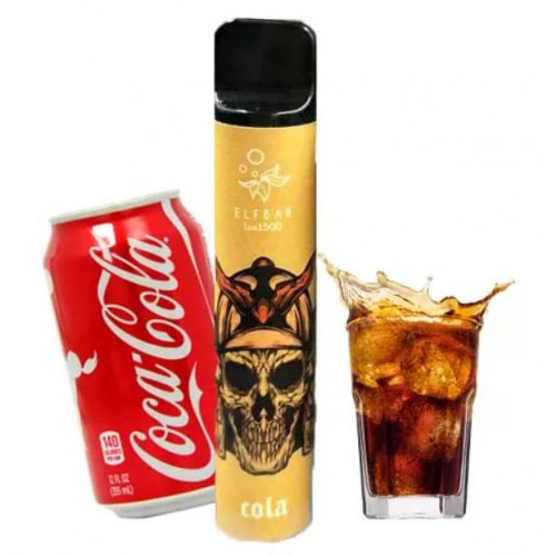Одноразовая POD система Elf Bar Lux 1500 Cola (Кола)  