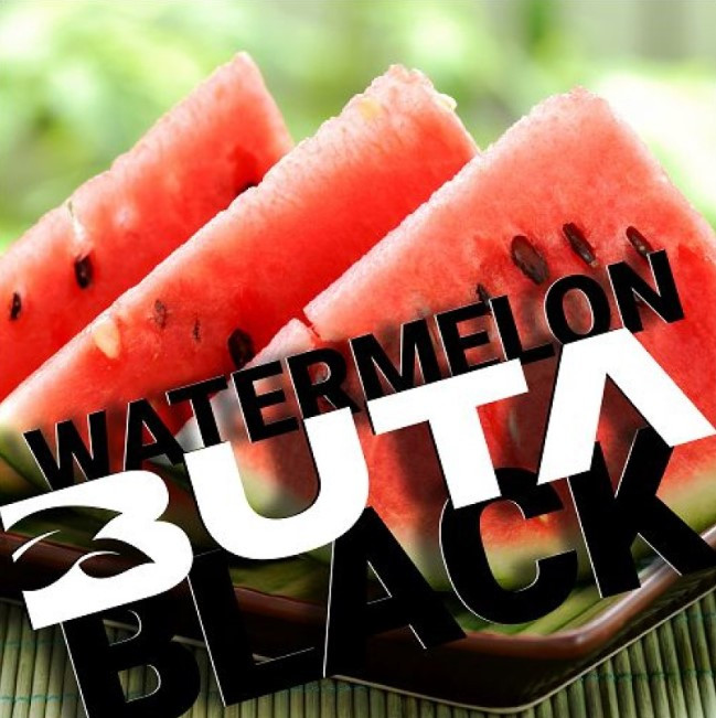 Табак Buta Black Арбуз (Watermelon) 20 грамм в интернет магазине кальянов фото 1