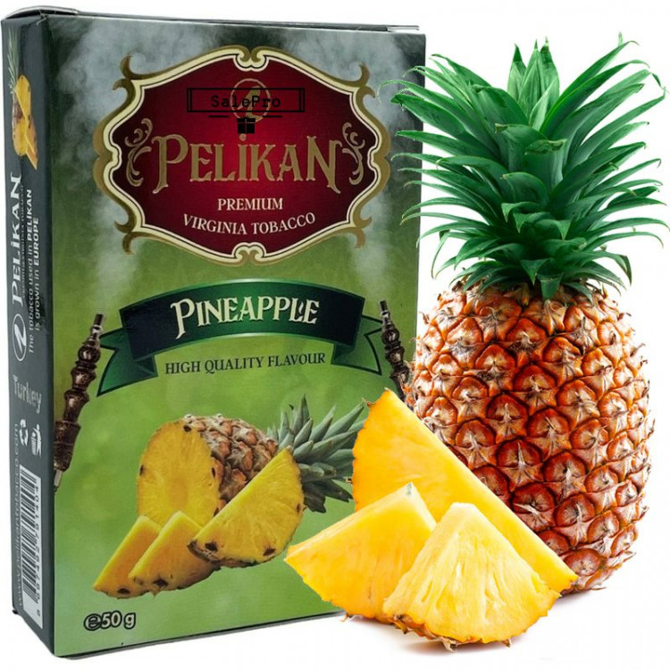 Табак Pelikan Pineapple (Ананас) 50 грамм   в интернет магазине кальянов фото 1