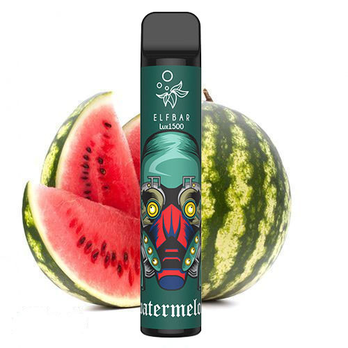 Одноразовая POD система Elf Bar Lux 1500 Watermelon (Арбуз)   