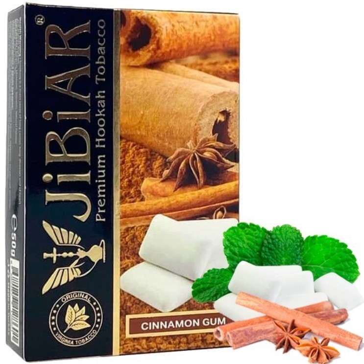 Табак Jibiar Cinnamon Gum (Жвачка Корица) 50 грамм 