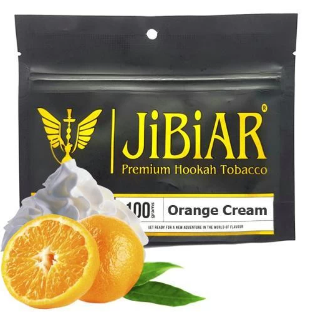 Табак JIBIAR Orange Cream (Апельсин Крем) 100 грамм в интернет магазине кальянов фото 1