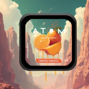 Табак Atom Orange Mango (Апельсин, Манго) 200 грамм 