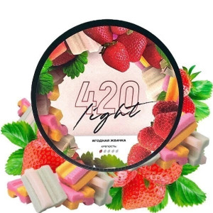 Табак 420 Light Ягодная жвачка 40 грамм 
