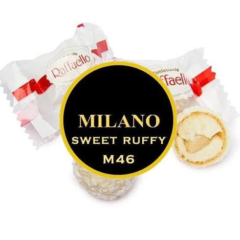 Табак Milano Sweet Ruffy M46 (Кокос, Миндаль, Молоко, Мята) 100 грамм 