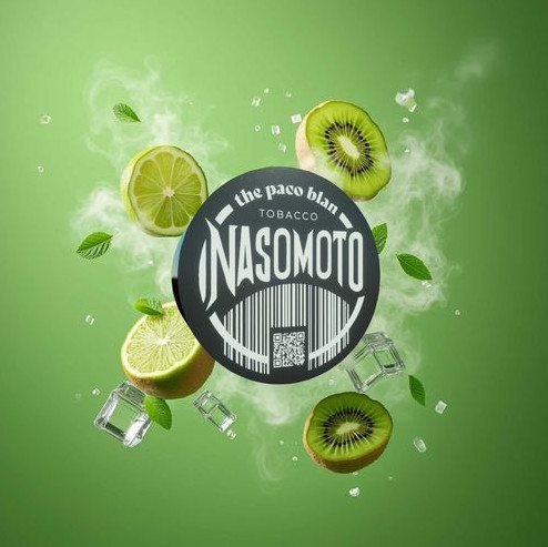 Табак Nasomoto The Paco Blan (Лед Лайм Киви) 50 грамм в интернет магазине кальянов фото 1