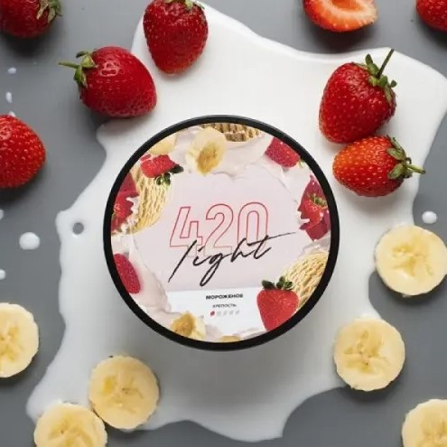 Табак 420 Light Мороженное 25 грамм  