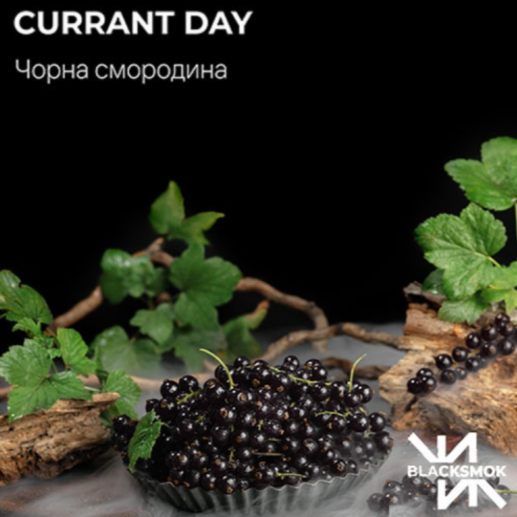 Табак Black Smok Currant Day (Черная Смородина) 100 грамм в интернет магазине кальянов фото 1