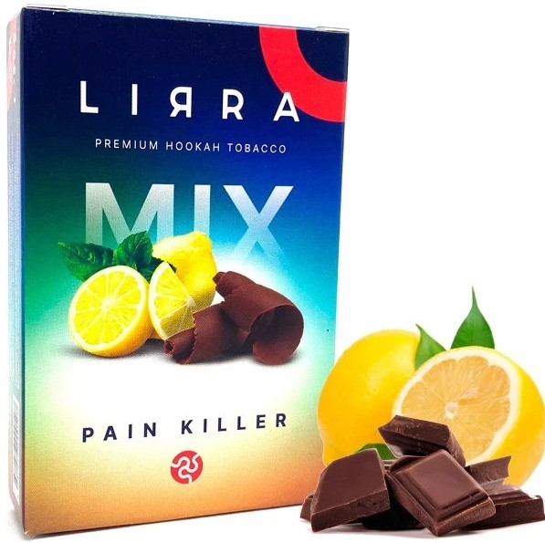 Табак Lirra Pain Killer (Пэйн Киллер) 50 грамм  в интернет магазине кальянов фото 1