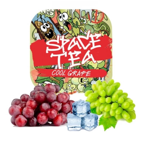 Чайная смесь Space Tea Cool Grape (Виноград) 40 грамм  в интернет магазине кальянов фото 1