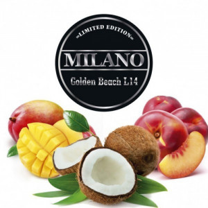 ТАБАК MILANO LIMITED EDITION GOLDEN BEACH L14 (ГОЛДЕН БИЧ) 100 ГРАММ   