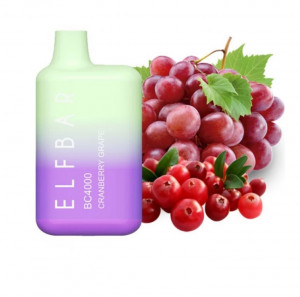 Одноразовая Pod система Elf Bar BC4000 Cranberry Grape (Клюква и Виноград)
