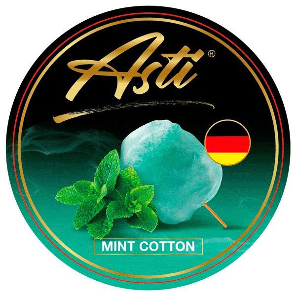 Табак Asti Mint Cotton (Мята Сладкая Вата) 100 Гр  