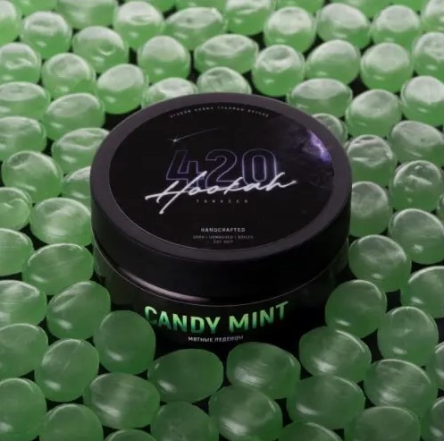 Табак 420 Candy Mint (Леденец Мята) 100 грамм 