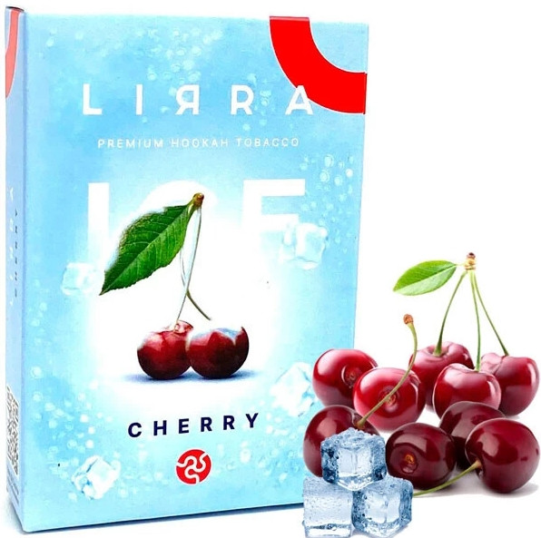 Табак Lirra Ice Cherry (Вишня Лед) 50 грамм  в интернет магазине кальянов фото 1