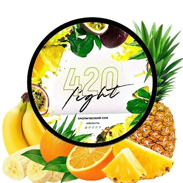 Табак 420 Light Тропический сок 40 грамм  