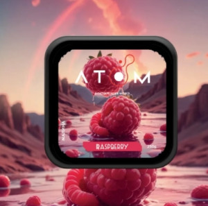 Табак Atom Raspberry (Малина) 200 грамм 
