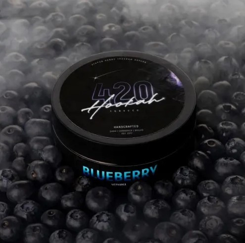 Табак 420 Blueberry (Черника) 100 грамм  