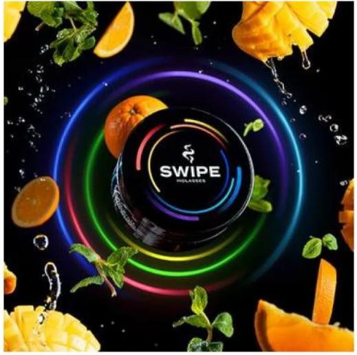 Безтютюнова суміш Swipe Mango Orange Mint (Манго Апельсин М'ята) 50 грам 