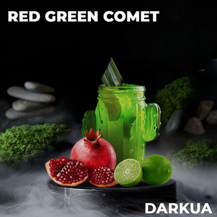 Табак DARKUA Red Green Comet (Гранат Кактус Лайм) 100 грамм   в интернет магазине кальянов фото 1