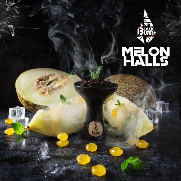 Табак Black Burn Melon Halls (Дыня Холлс) 100 гр   
