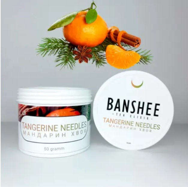 Чайная смесь Banshee White - Tangerine Needls (Мандарин хвоя) 50 грамм 
