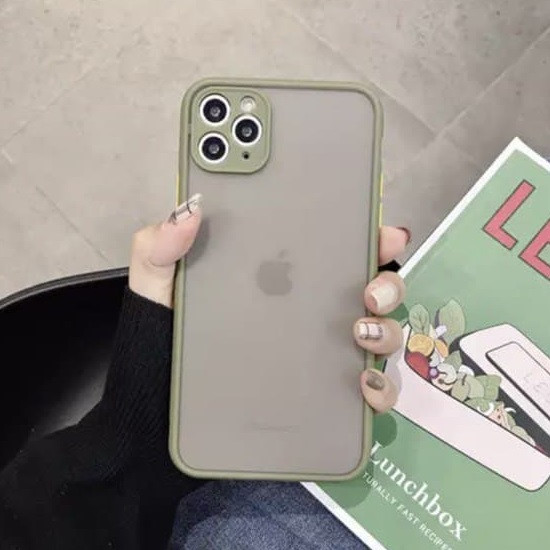Чехол для Apple iPhone 11 Pro Max (Хаки Матовый)       