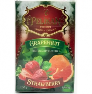 Табак Pelikan Grapefruit Strawberry (Грейпфрут Клубника) 50 грамм